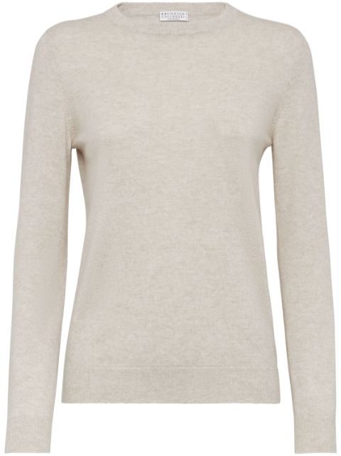 Brunello Cucinelli cashmere fitted jumper Women