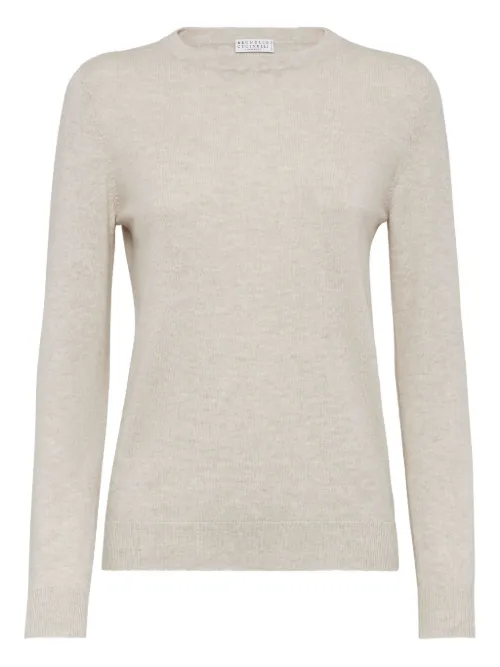 Pull ajusté classique - Brunello Cucinelli - Modalova