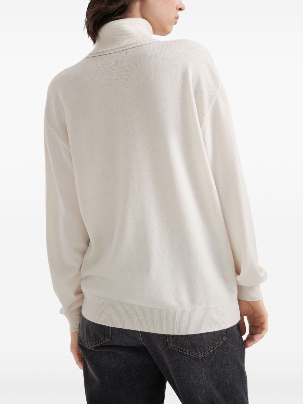 Where to buy products Brunello Cucinelli mock-neck cashmere jumper Women