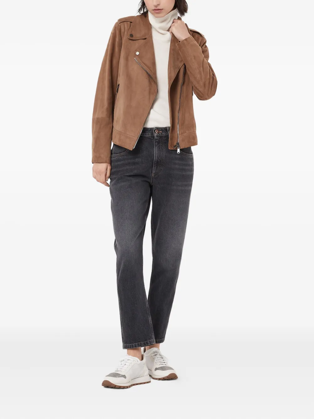 Brunello Cucinelli كنزة كشمير برقبة متوسطة الارتفاع | كنزات | Image 2