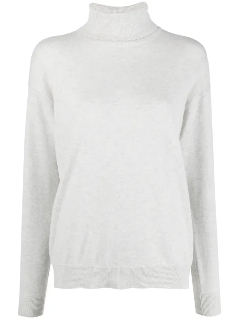 Brunello Cucinelli — mock-neck cashmere jumper