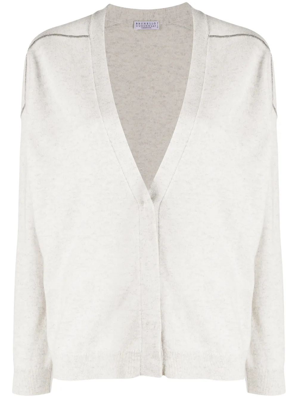 

Brunello Cucinelli long sleeve cardigan - Neutrals