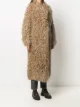 Brunello Cucinelli fluffy button-front coat