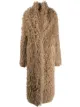 Image 1 of Brunello Cucinelli fluffy button-front coat