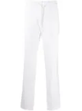 Frescobol Carioca straight leg drawstring waist trousers - White