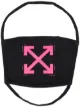 Immagine 1 di Off-White Mascherina Arrow con logo
