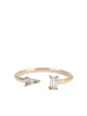 Image 1 of BONDEYE JEWELRY 14kt rose gold topaz Luna ring
