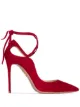 Image 1 of Aquazzura Aria 105mm suede pumps