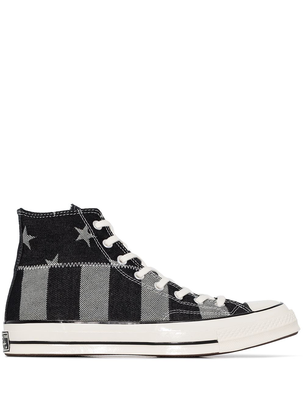 фото Converse высокие кеды ct70 в технике пэчворк