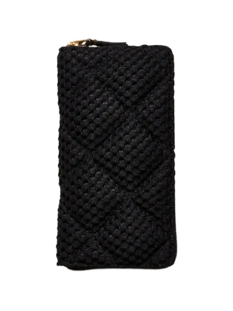 Comme Des Garçons Wallet textured ziparound wallet