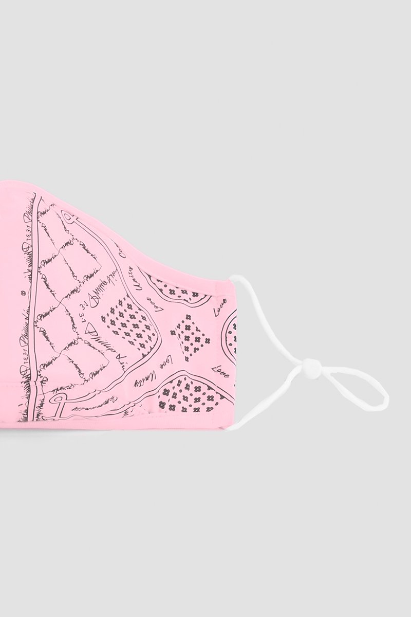 The Protector Mask-pink #0 The Protector Mask, BLACK Natural (Veg)->Cotton Live Free The Protector Mask from 3.1 Phillip Lim. - 2