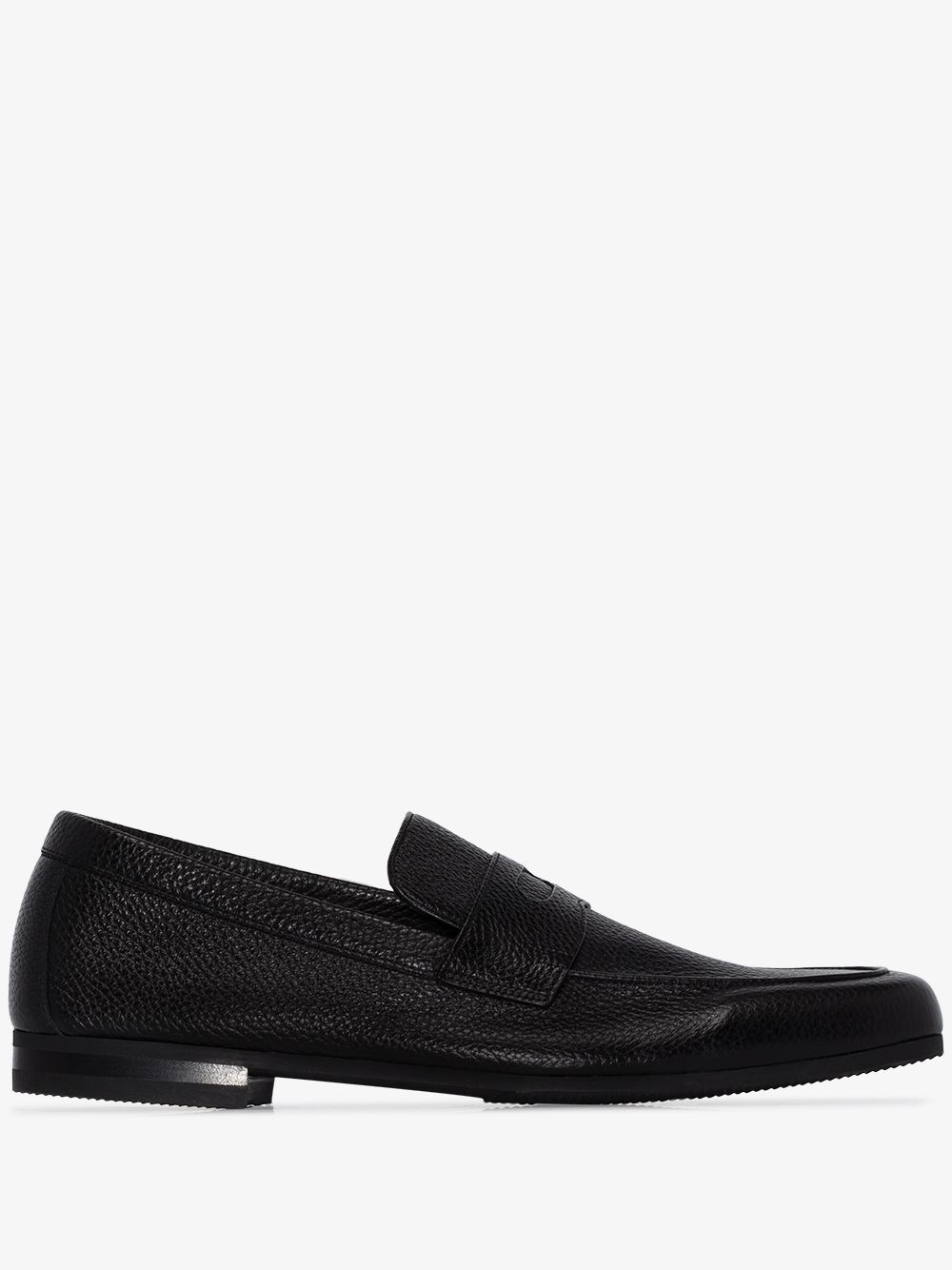 фото John lobb thorne grained-leather loafers