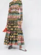 Image 2 of La Doublej abstract print flared dress