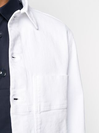 long sleeve printed shirt jacket展示图