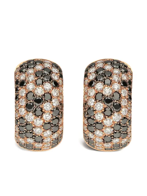 LEO PIZZO 18kt rose gold Leopard diamond earrings
