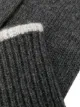 Brunello Cucinelli contrast-trimmed cashmere gloves