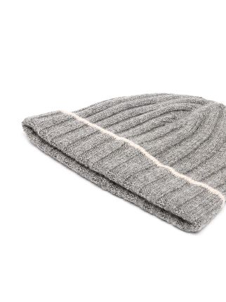 cashmere two-tone beanie展示图