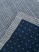 Brunello Cucinelli mixed-print knitted scarf
