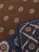 Brunello Cucinelli geometric-print silk scarf