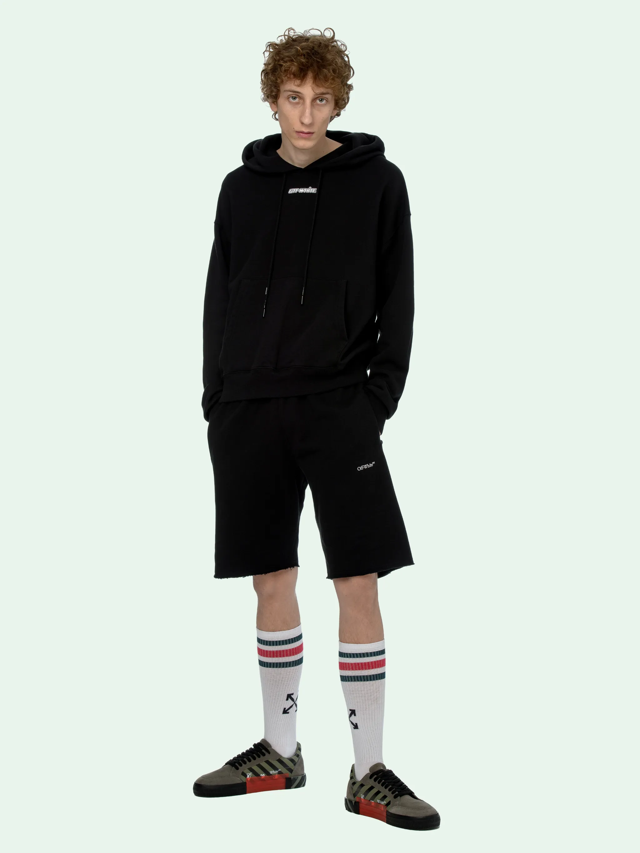 BLACK MARKER HOODIE | Off-White 