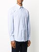 Brunello Cucinelli long sleeved striped shirt