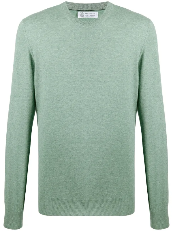 plain green jumper