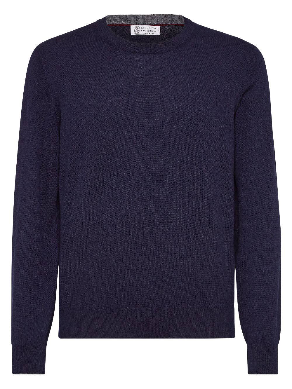 Brunello Cucinelli ribbed-detail cashmere jumper Men