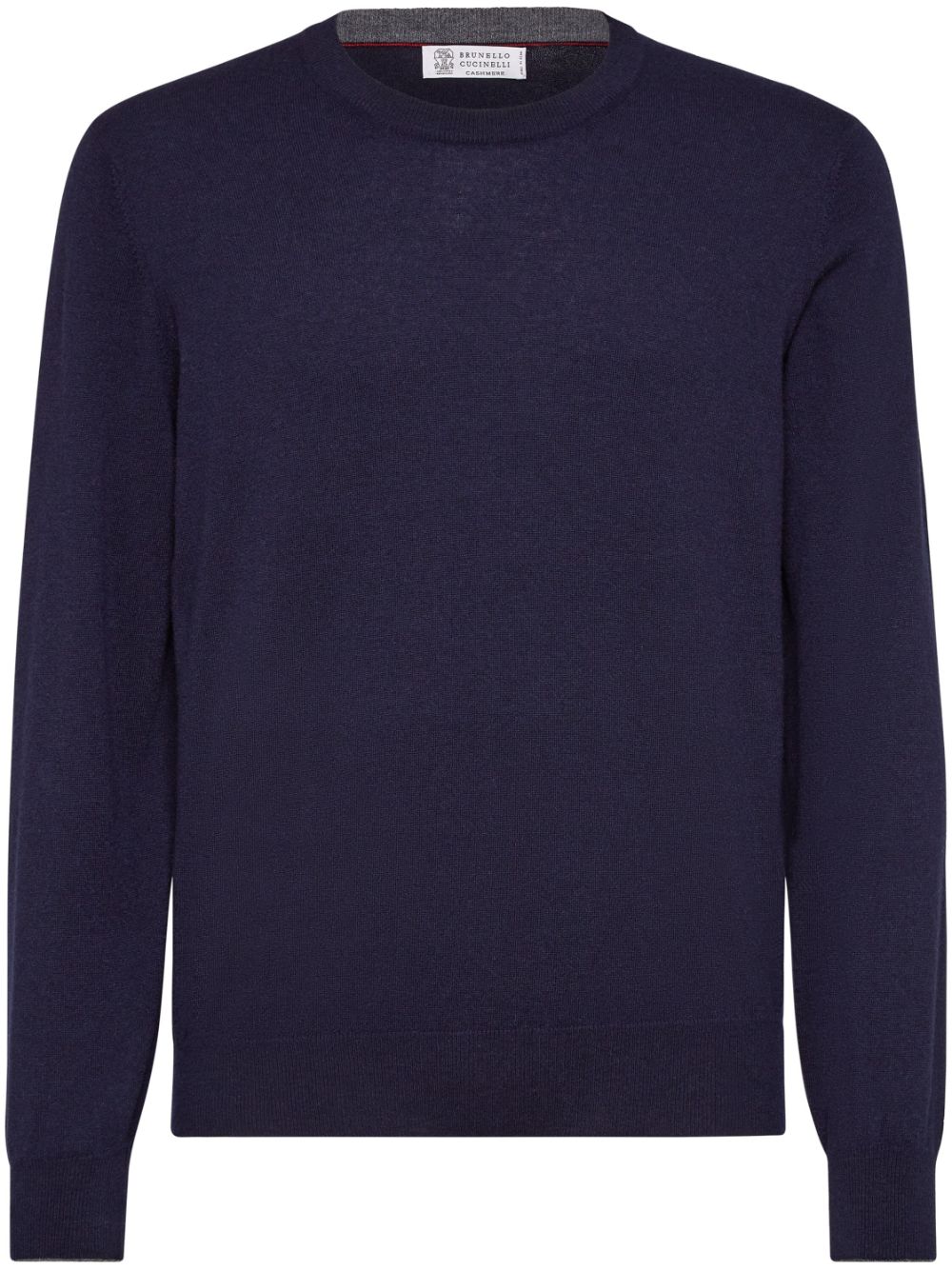 Brunello Cucinelli ribbed-detail cashmere jumper Men