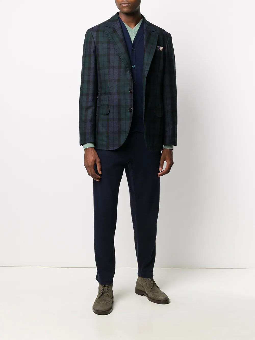 Brunello Cucinelli Mouwloos vest Blauw