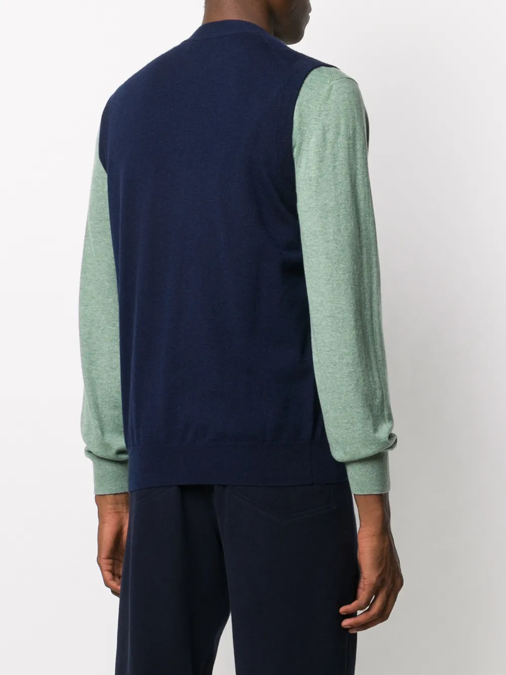 Brunello Cucinelli Mouwloos vest Blauw
