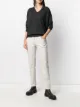 Image 2 of Brunello Cucinelli V-neck beaded trim weater