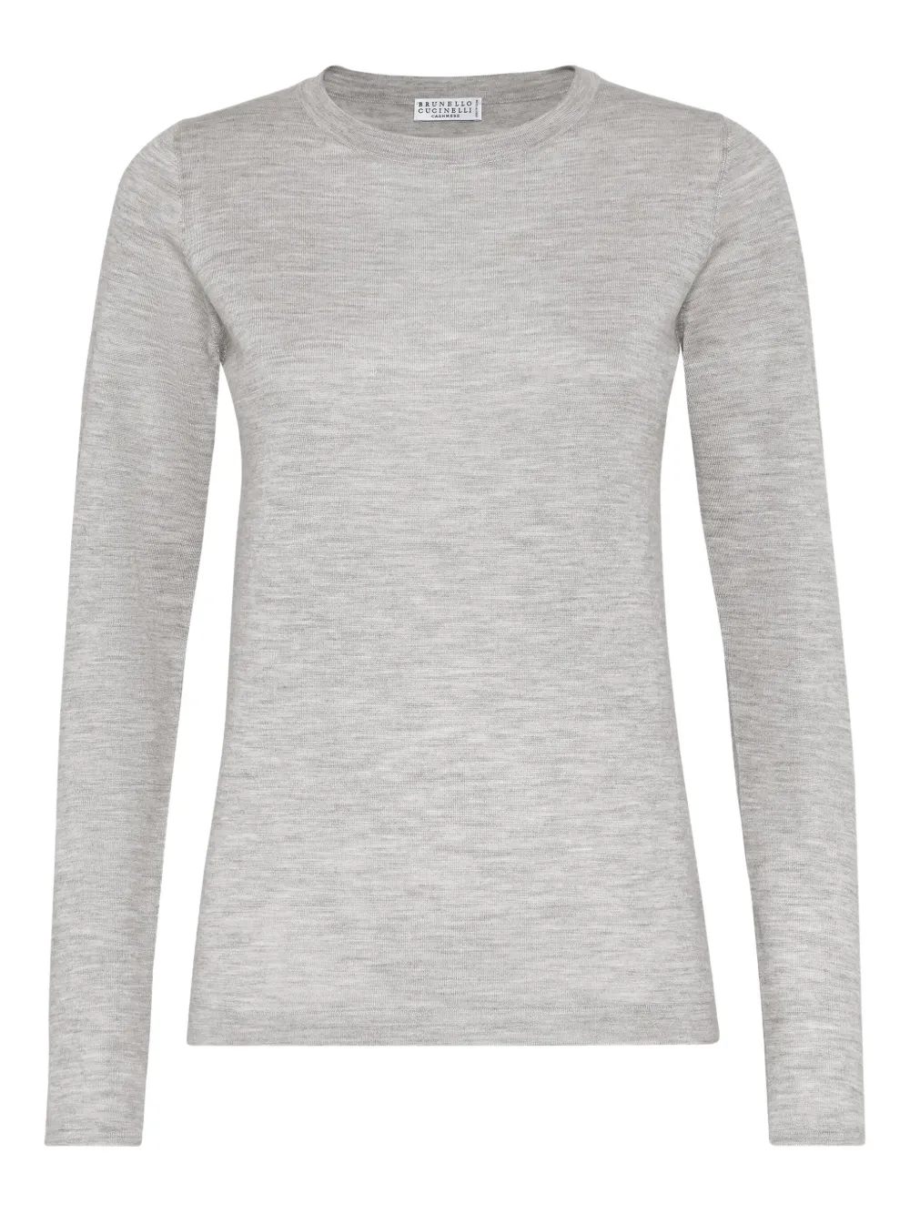 Brunello Cucinelli pull en maille fine | gris | Image 1