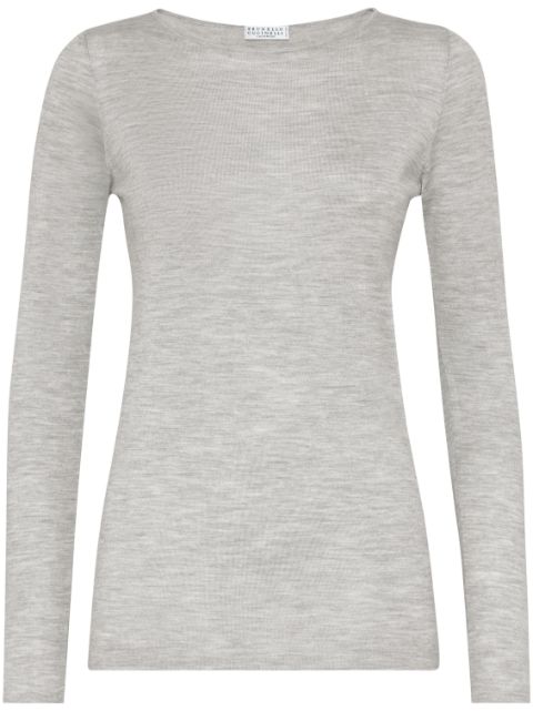 Brunello Cucinelli long-sleeve knit top Women