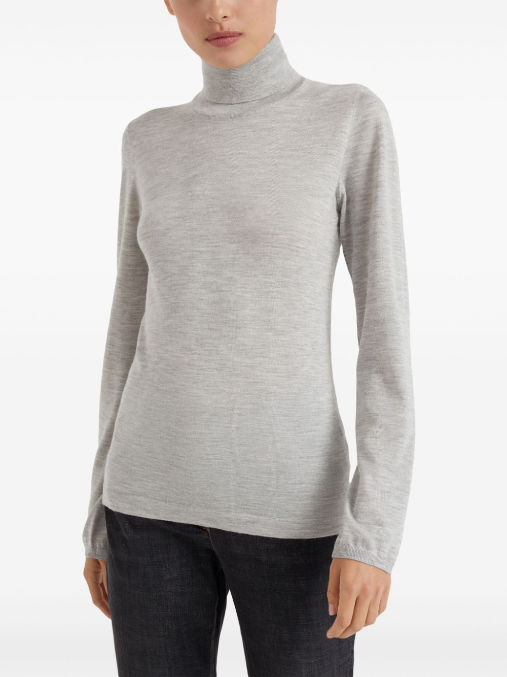 Brunello Cucinelli rollneck fine-knit jumper Women