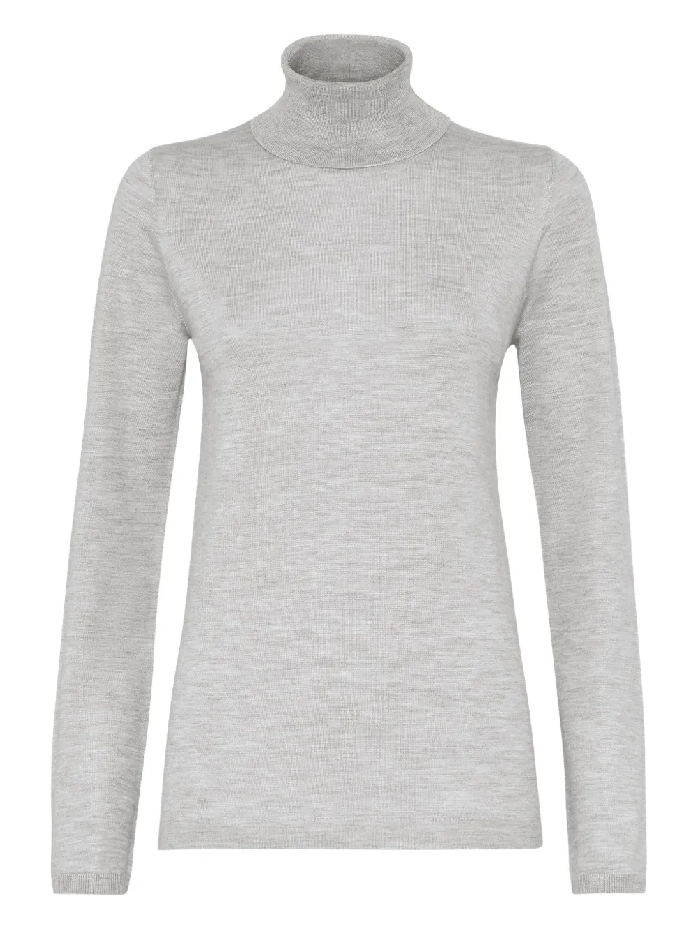 Brunello Cucinelli Fein gestrickter Pullover | Grau | Image 1