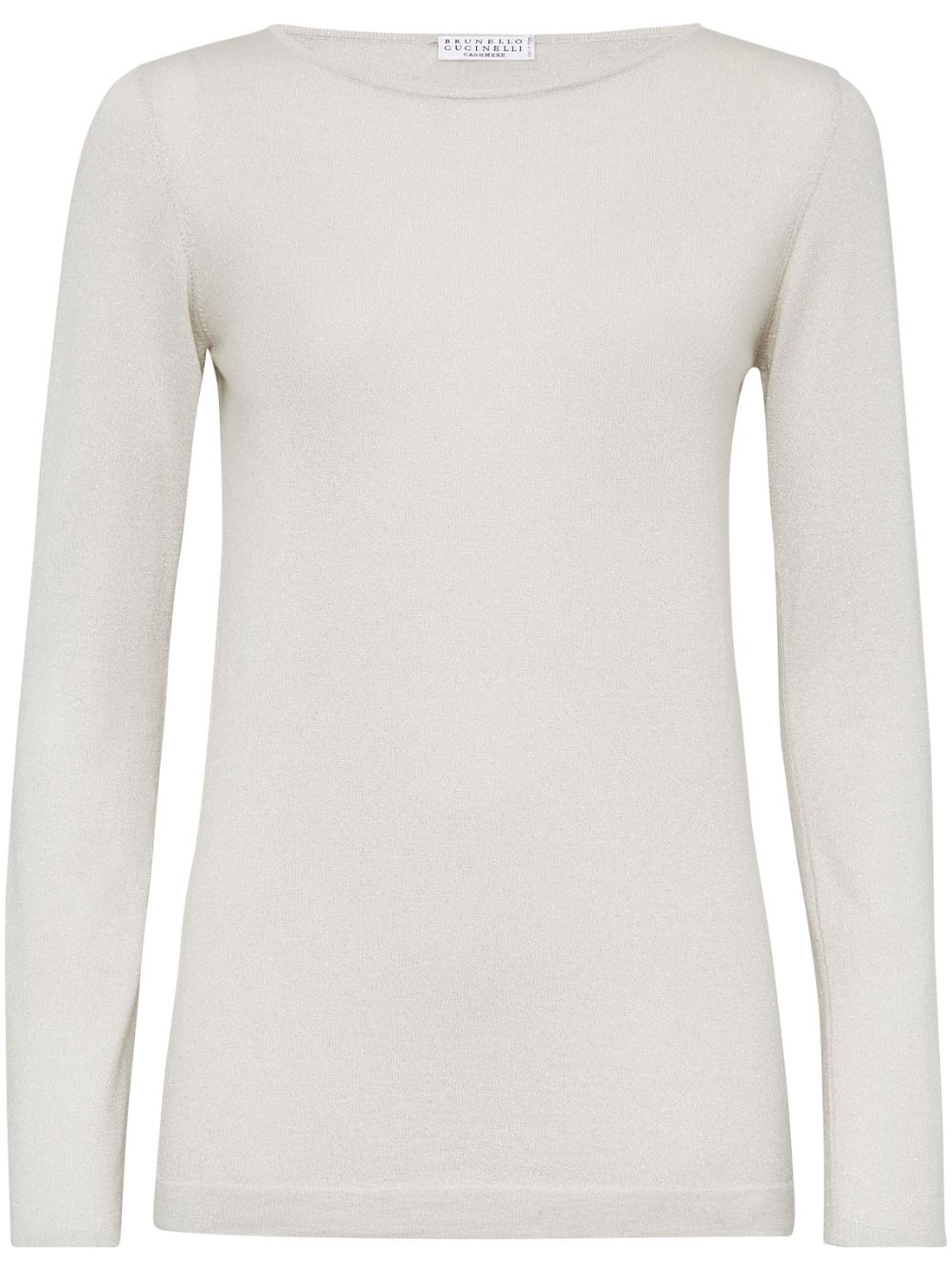 long-sleeve knit top