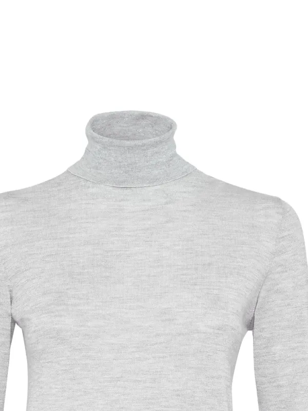 Brunello Cucinelli Fine Knit Jumper | Grey | FARFETCH