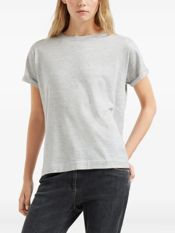 ★送料関税込★【BRUNELLO CUCINELLI】ニットTシャツ Brunello Cucinelli ニットTシャツ 通販 - FARFETCH
