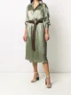 Image 2 of Brunello Cucinelli wrap style shirt dress