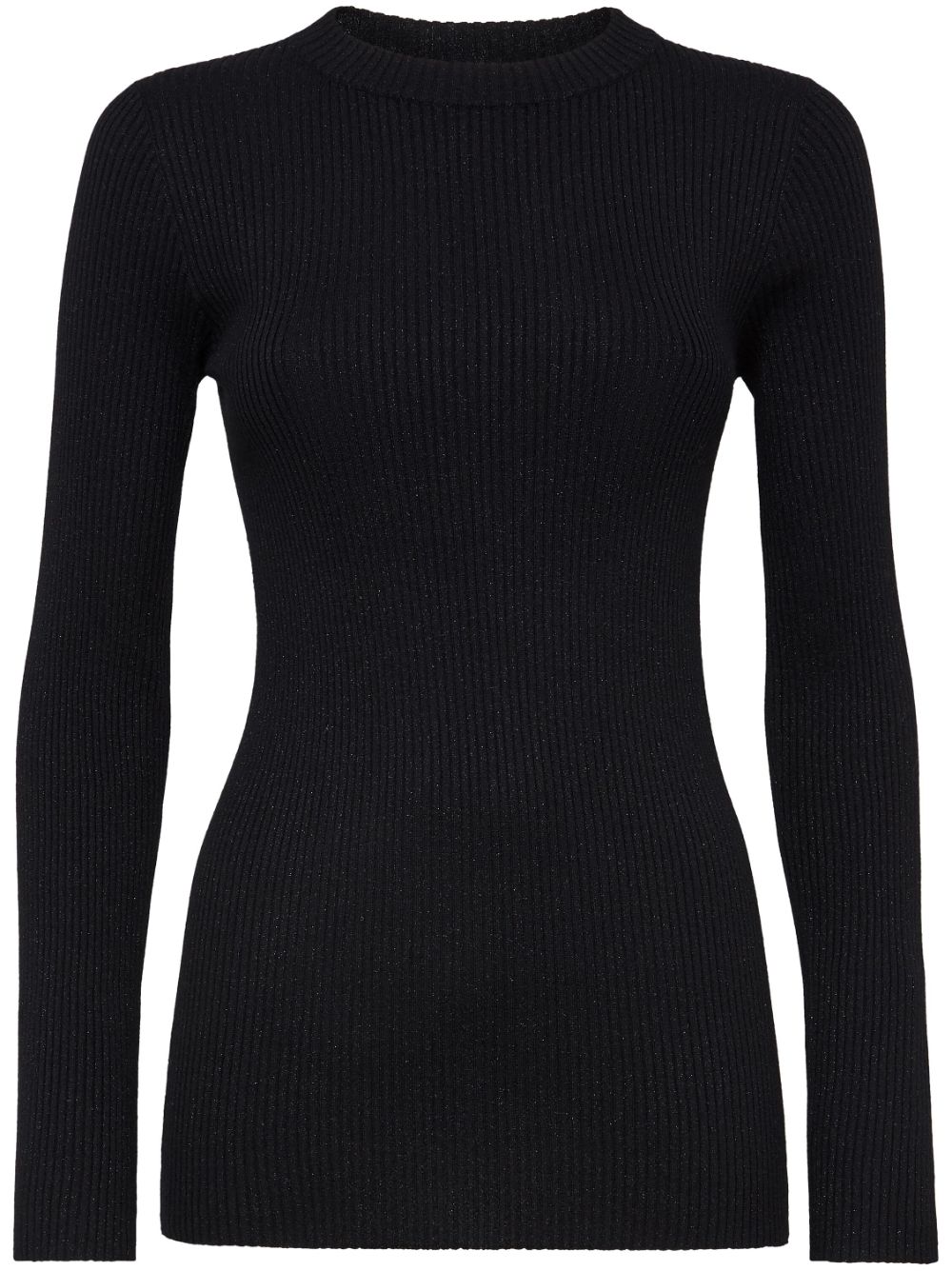 Brunello Cucinelli fine knit jumper – Black