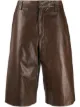 Image 1 of Brunello Cucinelli wide-leg biker shorts