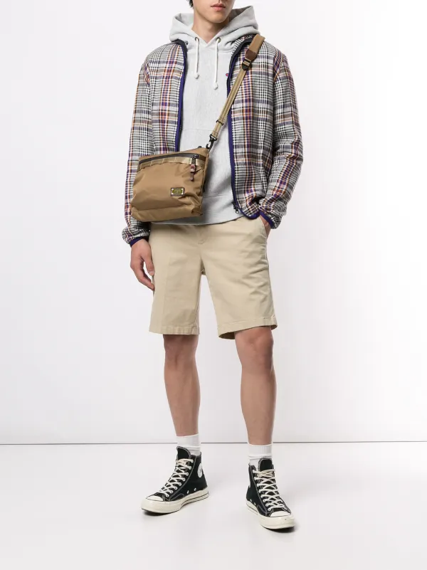As2ov Cordura Dobby Shoulder Bag | Brown | FARFETCH