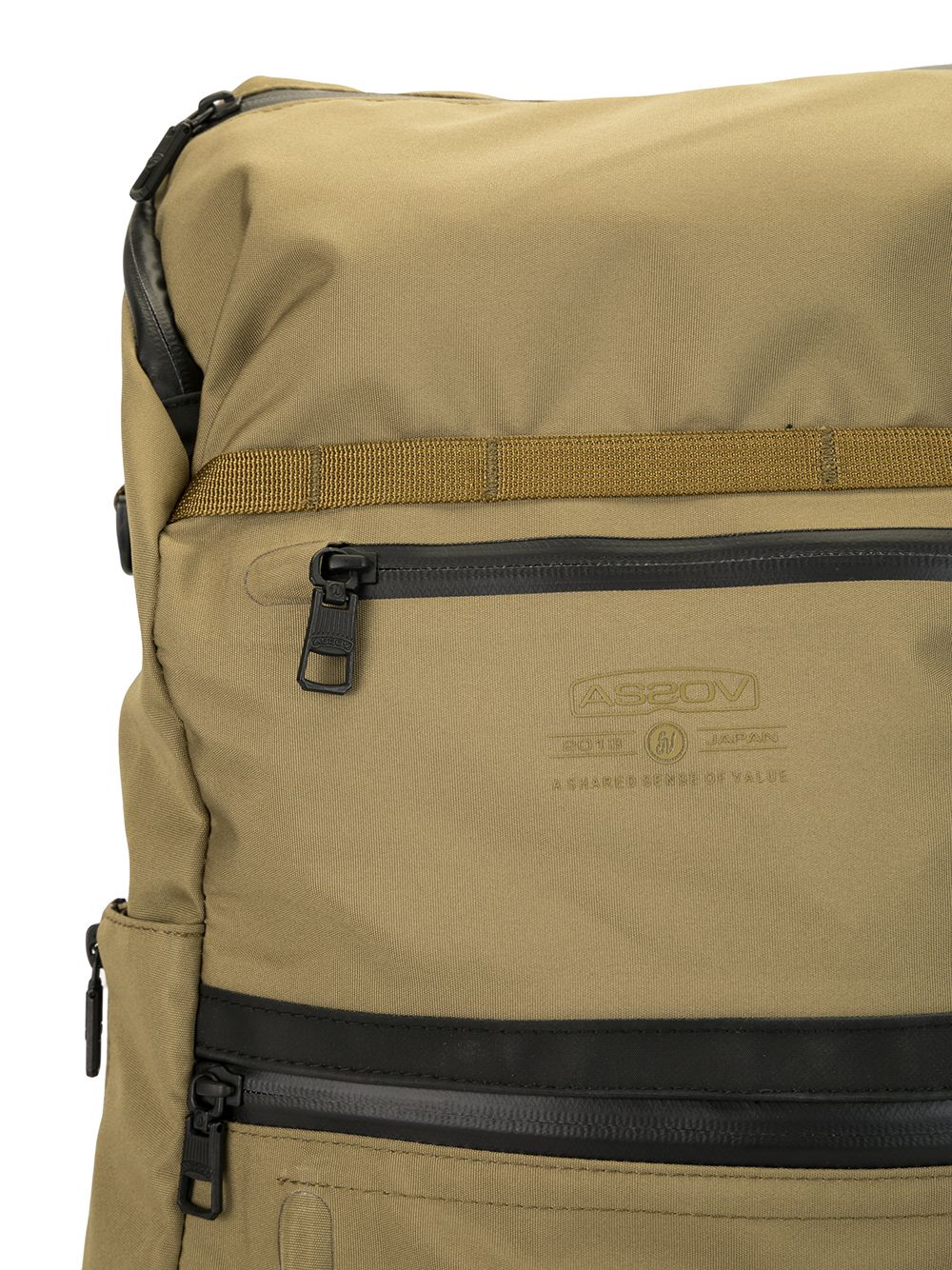 Shop As2ov Cordura Waterproof Backpack In Brown