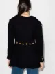 Valentino double-breasted V-neck short coat