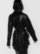 Joseph Jason belted leather shirt