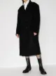 الصورة 2 من Maison Margiela معطف صوف واسع بصفي أزرار