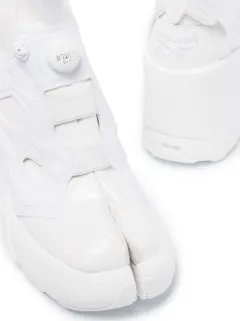 Shop Maison Margiela X Reebok Tabi Instapump Fury Hi Ankle Boots With Express Delivery Farfetch