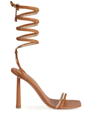Braid Me Up sandals 105mm by FENTY, available on farfetch.com for $1238 Rihanna Shoes SIMILAR PRODUCT