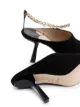 Image 2 of Jimmy Choo Betha 85mm chain-trim mules