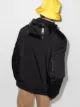 Fendi logo-tape zip-up hooded jacket